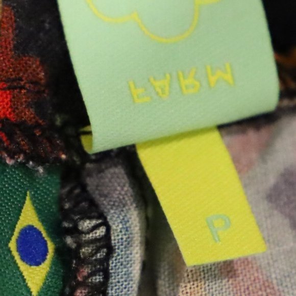 SOLD - Anthropologie Farm Rio Printed Dancer Tassel Pants Sz S - Picture 5 of 8